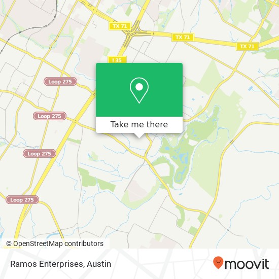 Ramos Enterprises map