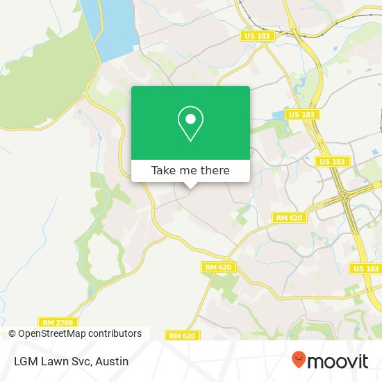 Mapa de LGM Lawn Svc