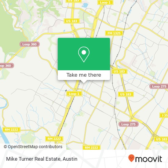 Mike Turner Real Estate map