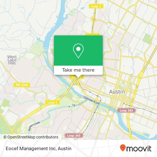 Eocef Management Inc map