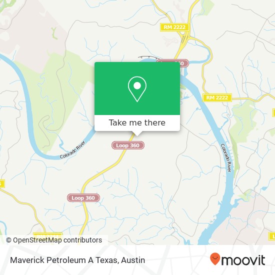 Maverick Petroleum A Texas map