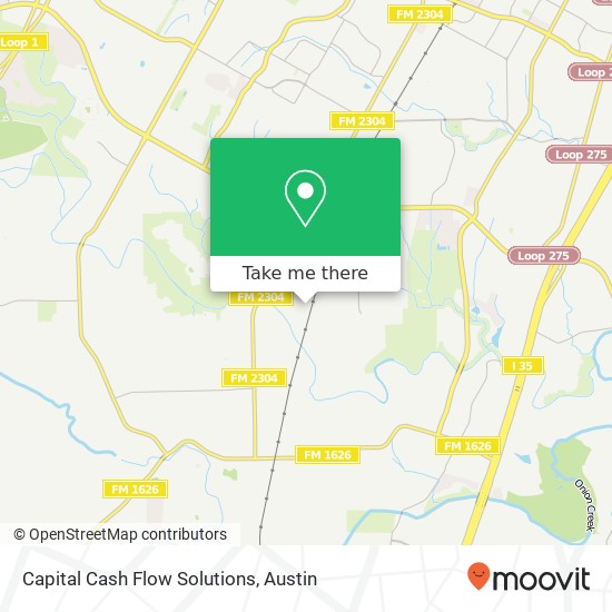 Mapa de Capital Cash Flow Solutions