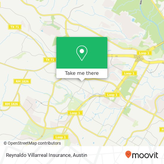 Reynaldo Villarreal Insurance map