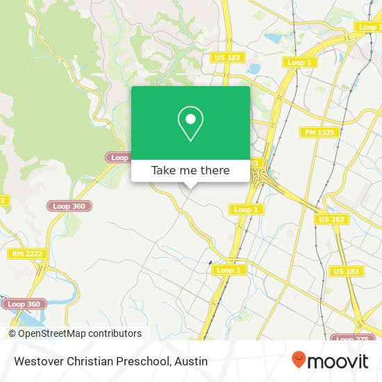 Mapa de Westover Christian Preschool