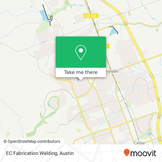 Mapa de EC Fabrication Welding