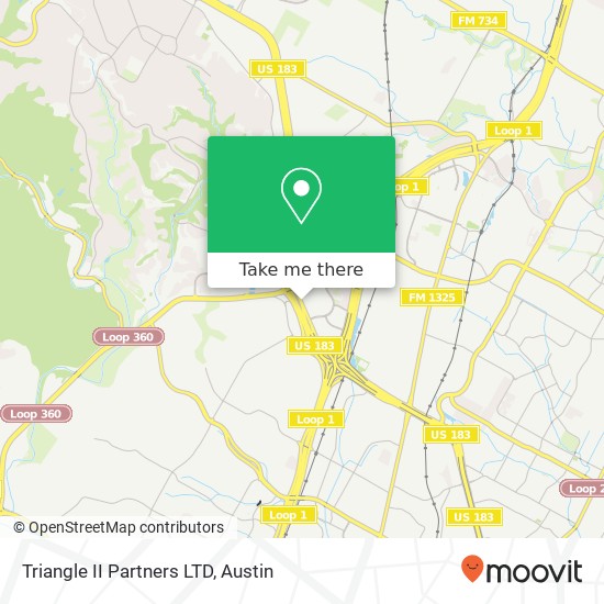 Mapa de Triangle II Partners LTD