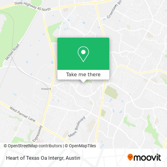 Heart of Texas Oa Intergr map