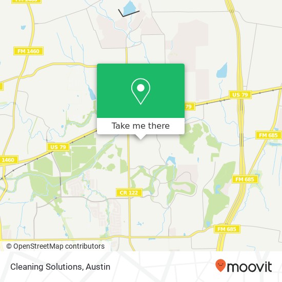 Cleaning Solutions map