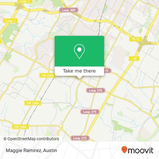 Mapa de Maggie Ramirez