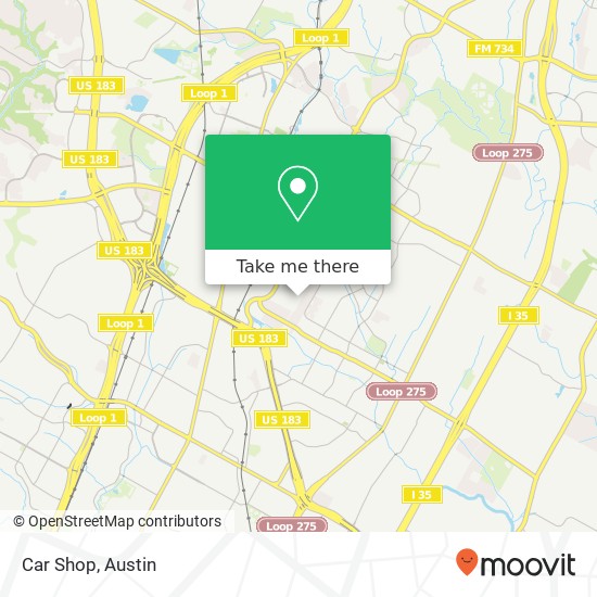 Car Shop map