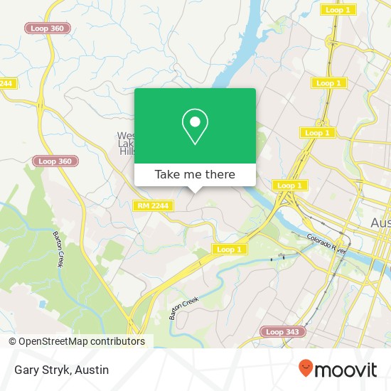 Gary Stryk map