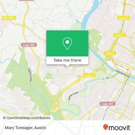 Mapa de Mary Tonsager