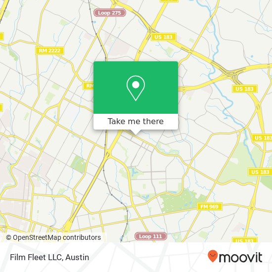 Film Fleet LLC map