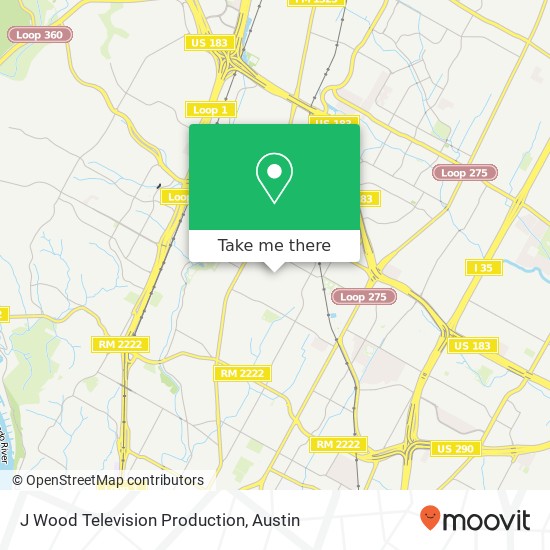 J Wood Television Production map