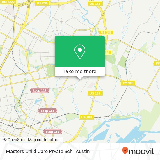 Mapa de Masters Child Care Prvate Schl