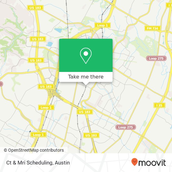 Ct & Mri Scheduling map