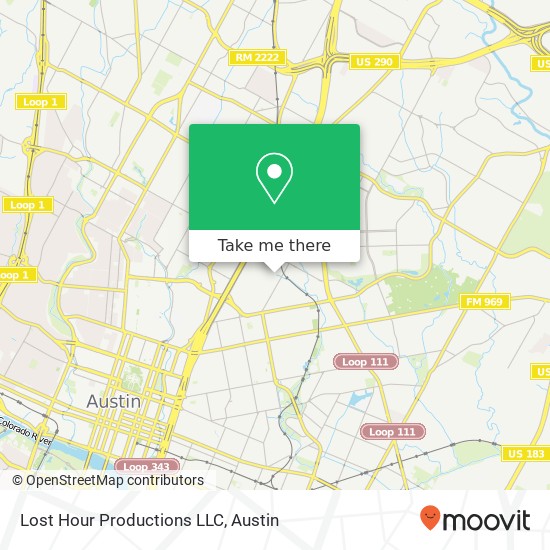 Lost Hour Productions LLC map