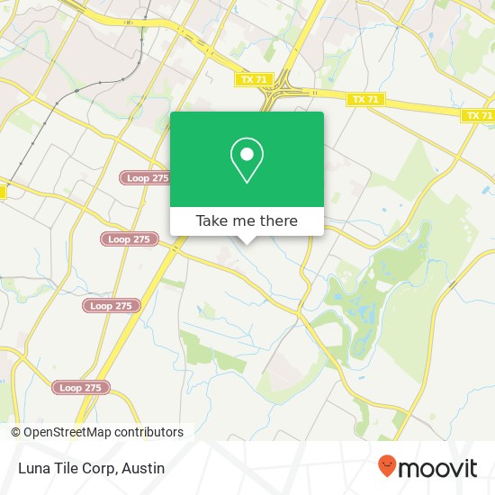 Luna Tile Corp map
