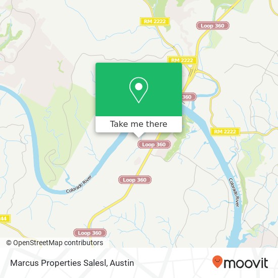 Mapa de Marcus Properties Salesl