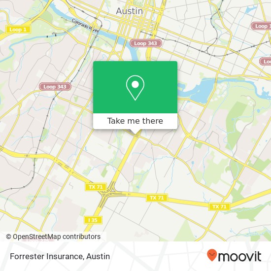 Forrester Insurance map