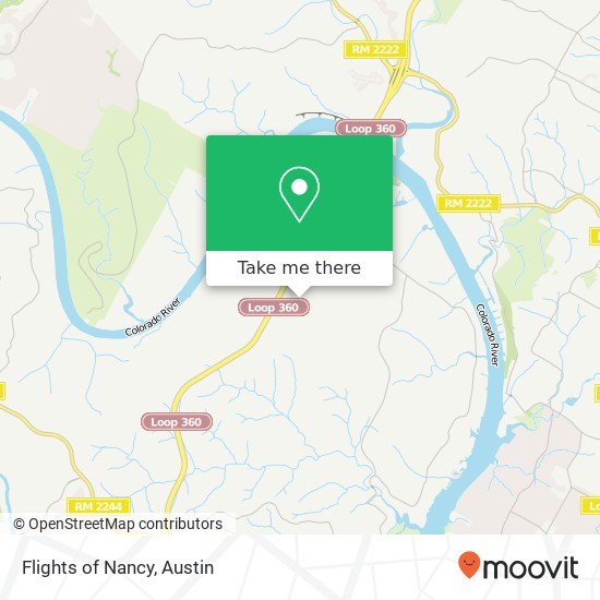 Mapa de Flights of Nancy