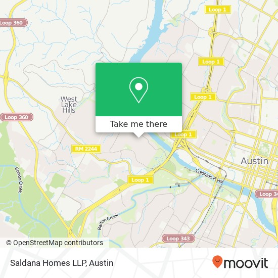 Saldana Homes LLP map