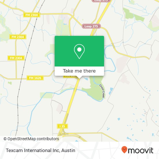 Mapa de Texcam International Inc