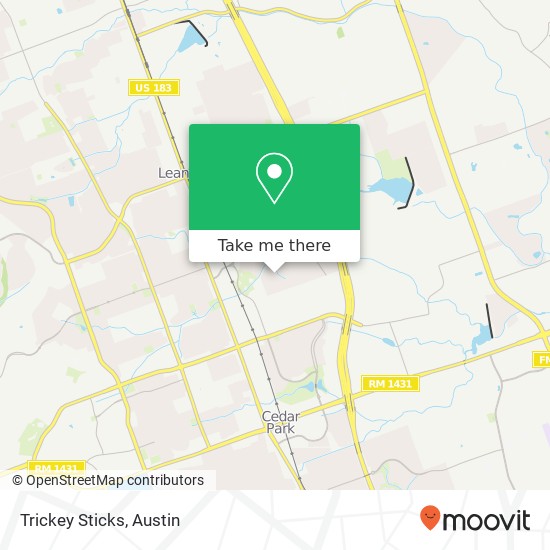 Trickey Sticks map