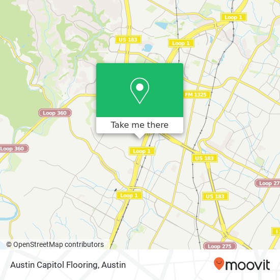 Austin Capitol Flooring map