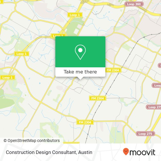 Mapa de Construction Design Consultant