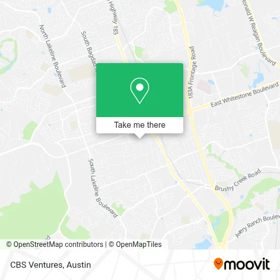 CBS Ventures map