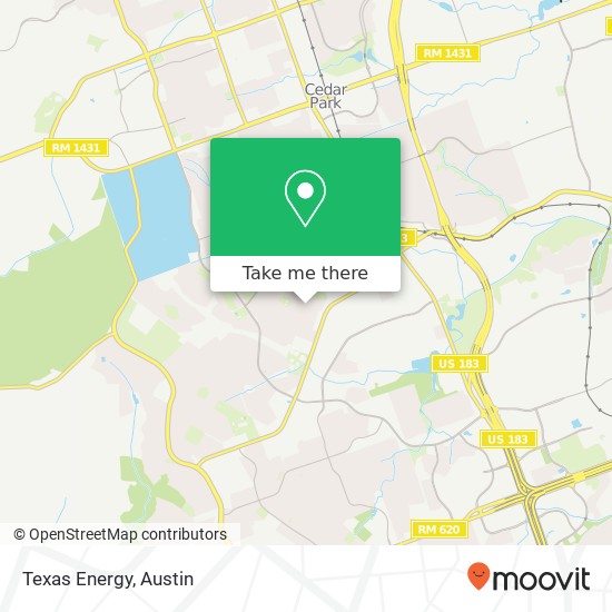 Mapa de Texas Energy