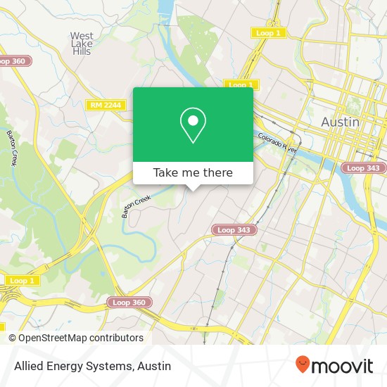 Allied Energy Systems map