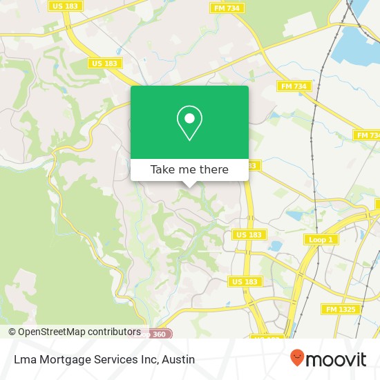 Lma Mortgage Services Inc map