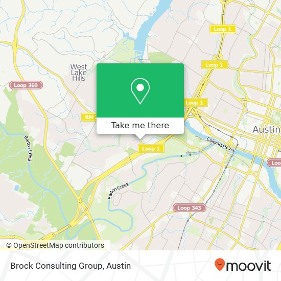 Brock Consulting Group map