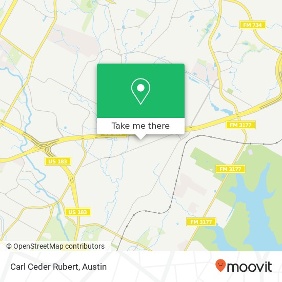 Carl Ceder Rubert map