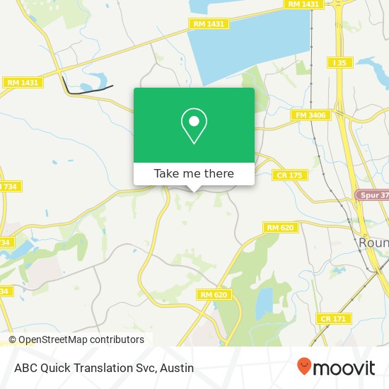 Mapa de ABC Quick Translation Svc