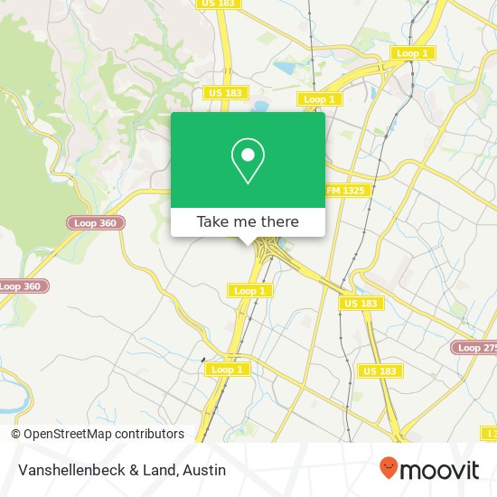 Vanshellenbeck & Land map