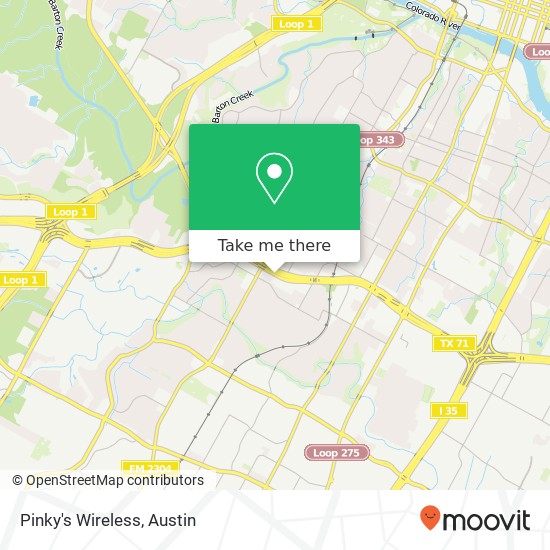 Mapa de Pinky's Wireless