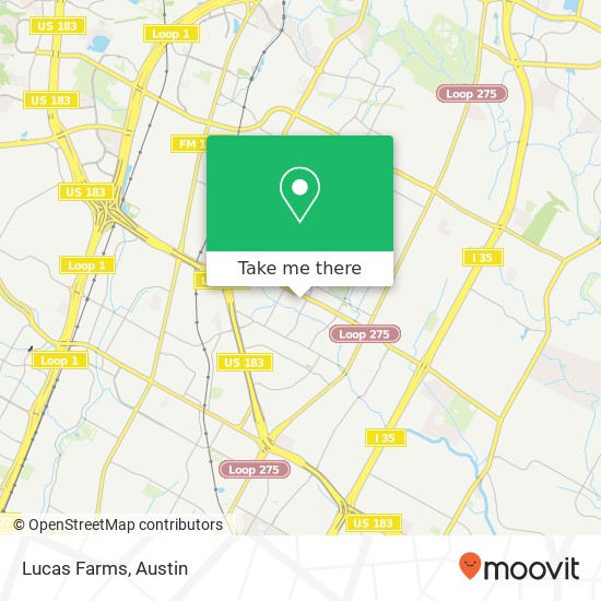 Lucas Farms map