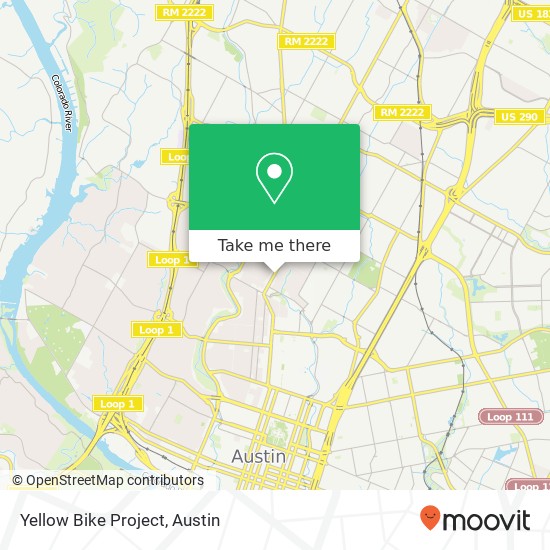 Yellow Bike Project map