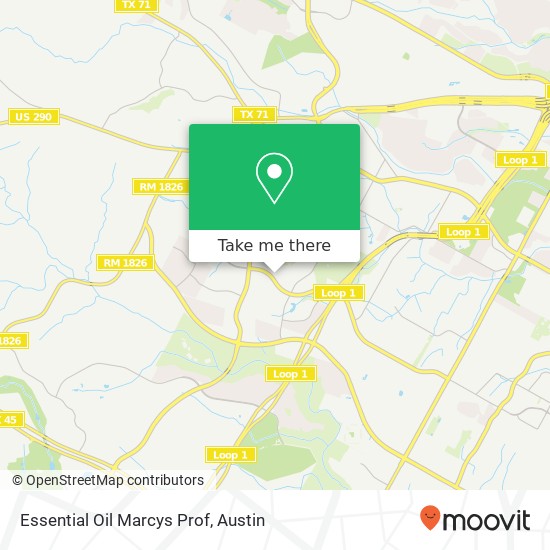 Essential Oil Marcys Prof map