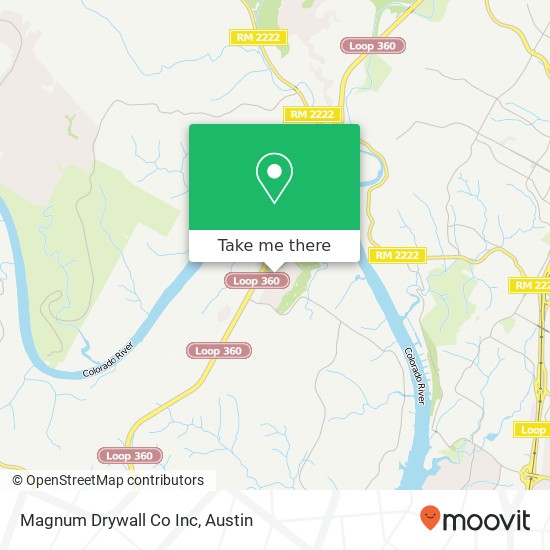 Mapa de Magnum Drywall Co Inc