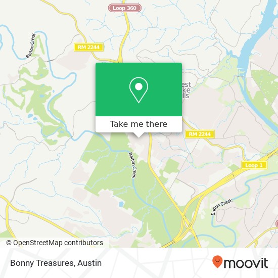 Mapa de Bonny Treasures