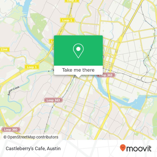 Mapa de Castleberry's Cafe