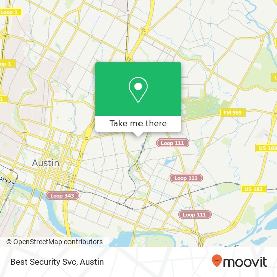 Best Security Svc map
