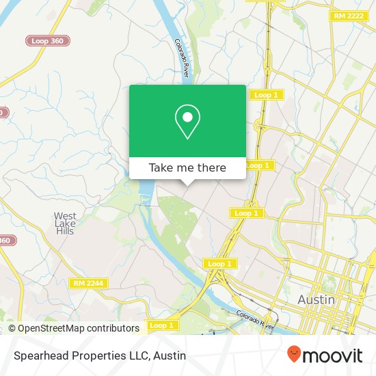 Spearhead Properties LLC map