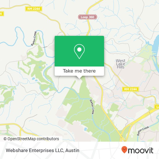 Webshare Enterprises LLC map