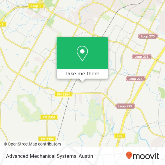 Mapa de Advanced Mechanical Systems