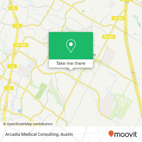 Arcadia Medical Consulting map